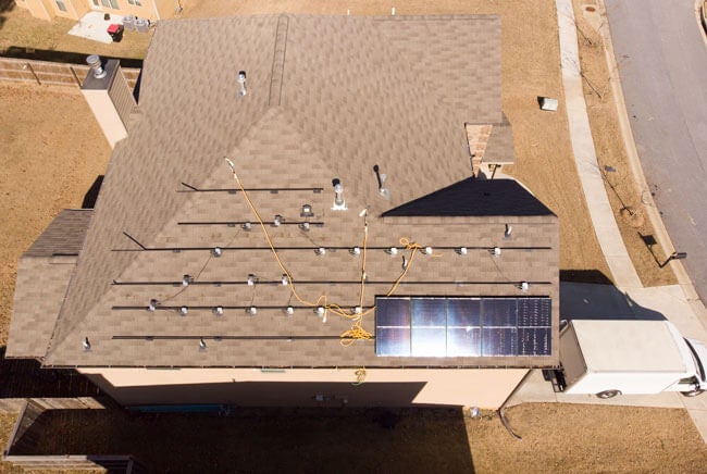 installation of solar panels in Atlanta, GA
